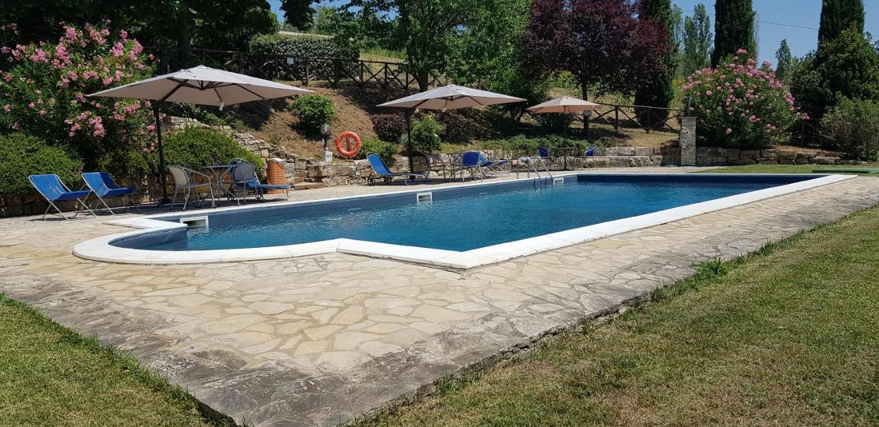Case In Campagna Con Piscina A Todi Exterior photo